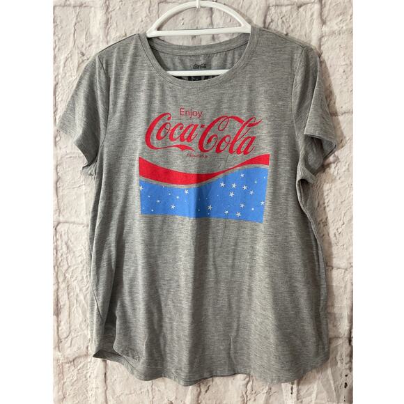 Coca-Cola 1971 Unity Collection Women’s Large T-Shirt Gray - Picture 1 of 6